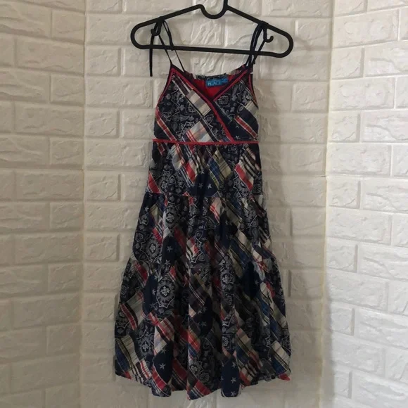 Children’s place Patricia‎ patchwork dress - Picture 3 of 8